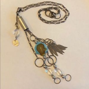 Live With No Regrets Pendant Necklace